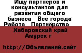 Ищу партнеров и консультантов для развития общего бизнеса - Все города Работа » Партнёрство   . Хабаровский край,Амурск г.